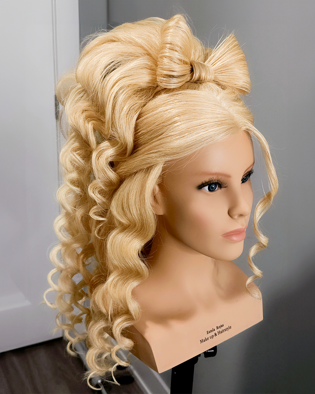 Maniquí de cabello humano 24 pulgadas