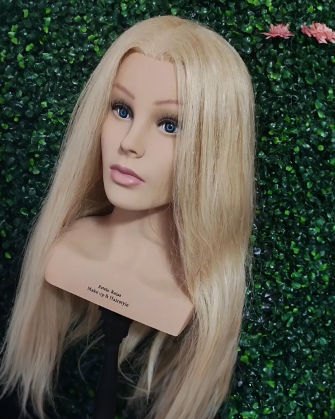 Maniquí de cabello humano 24 pulgadas